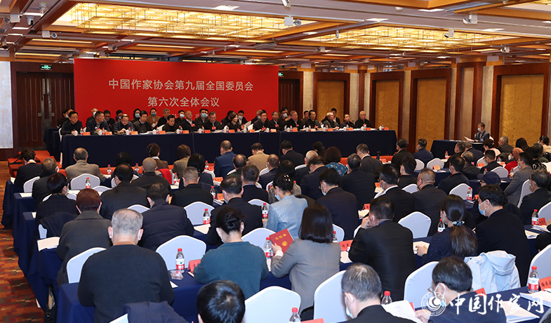 12月12日，中國(guó)作家協(xié)會(huì)第九屆全國(guó)委員會(huì)第六次全體會(huì)議在京舉行