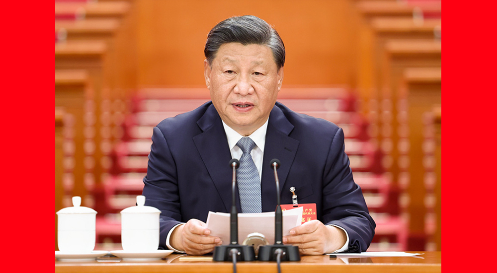 10月15日，中國共產黨第二十次全國代表大會在北京人民大會堂舉行預備會議。習近平同志主持會議。
