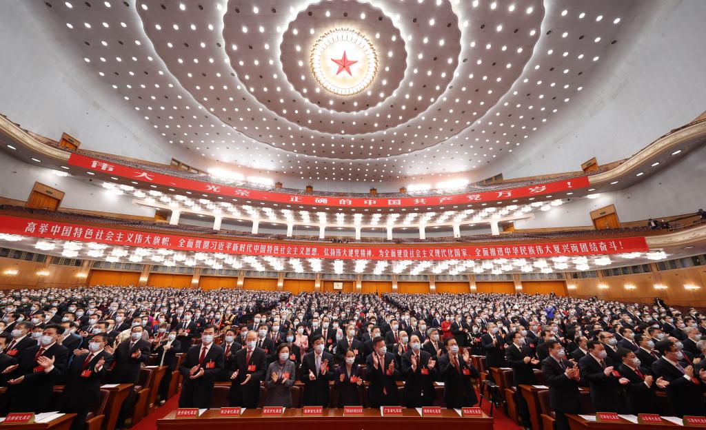 10月22日，中國共產黨第二十次全國代表大會閉幕會在北京人民大會堂舉行。