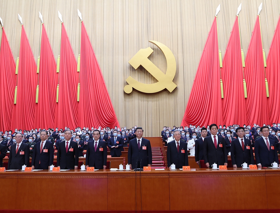 10月22日，中國共產黨第二十次全國代表大會在北京人民大會堂勝利閉幕。