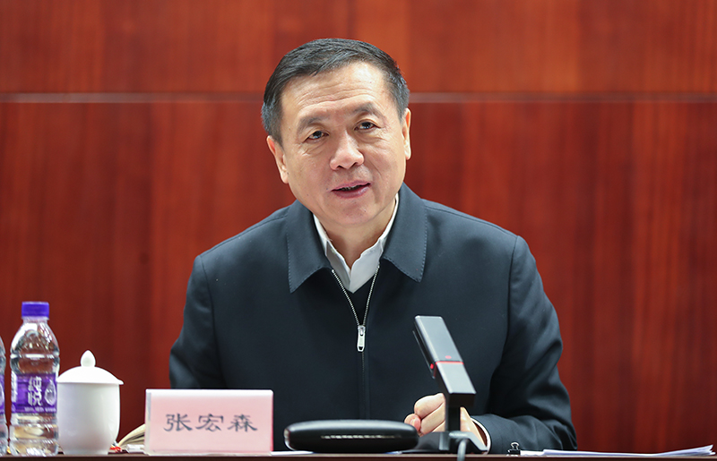 中國作協黨組書記、副主席張宏森出席活動并講話