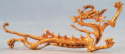 唐代金龍。 　　上海博物館供圖