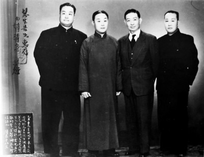 京劇“四大名旦”合影（左起：程硯秋、尚小云、梅蘭芳、荀慧生） 資料圖片