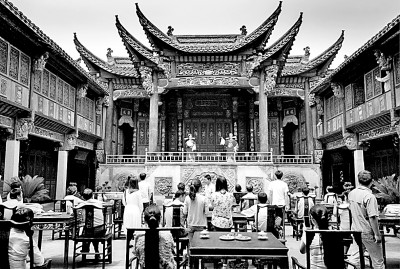 南京溧水古戲臺。資料圖片