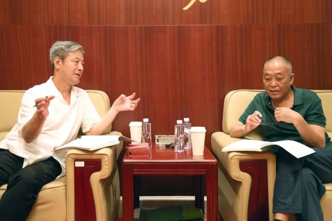 白濤《馬背長調——一個人的和聲》改稿現場